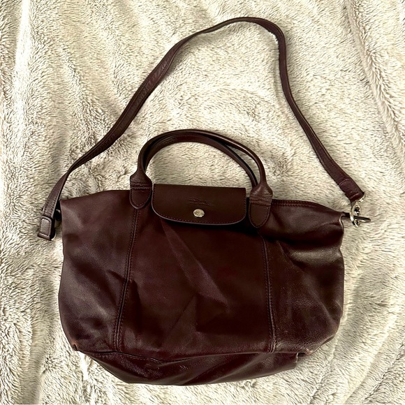 Longchamp Handbags - Longchamp - Le Pilage Cuir leather small cross body